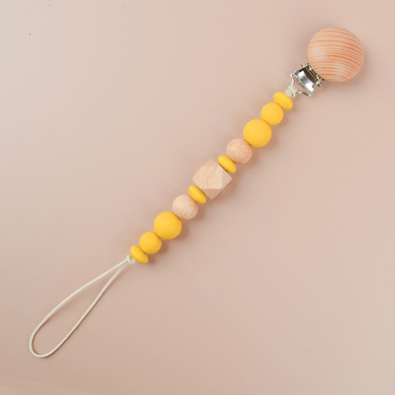 Wholesale Baby Pacifier Anti-drop Chain Silicone Baby Supplies